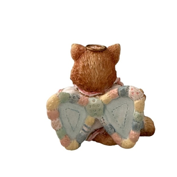 Calico Kittens Angel Figurine - Picture 4 of 7